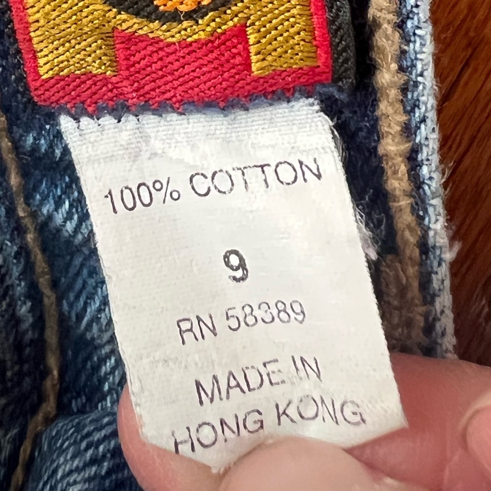 Vintage Lawman Classic Blue Denim Jeans Sz 9 - Picture 5 of 8